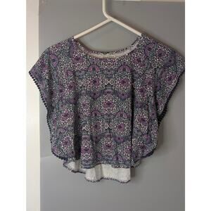 Lucky Brand loose crop top